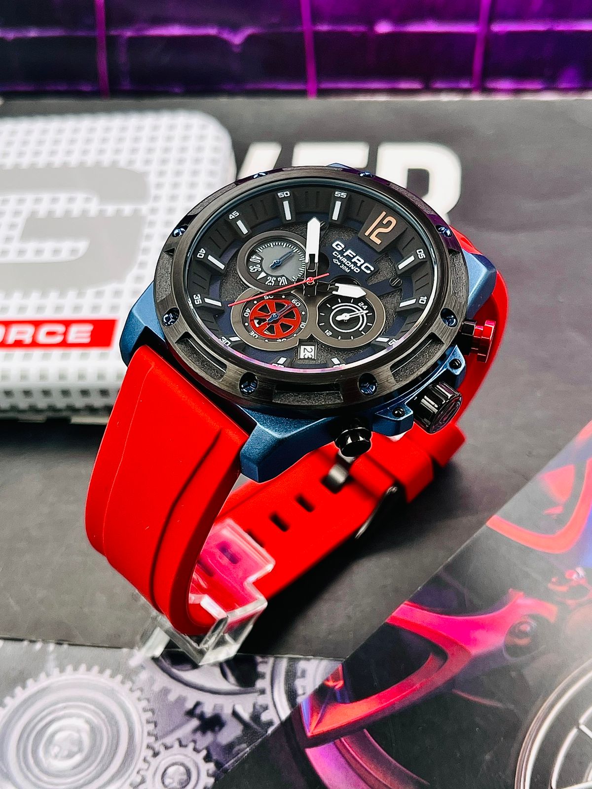 RELOJ G Force New Model Chrono H3907