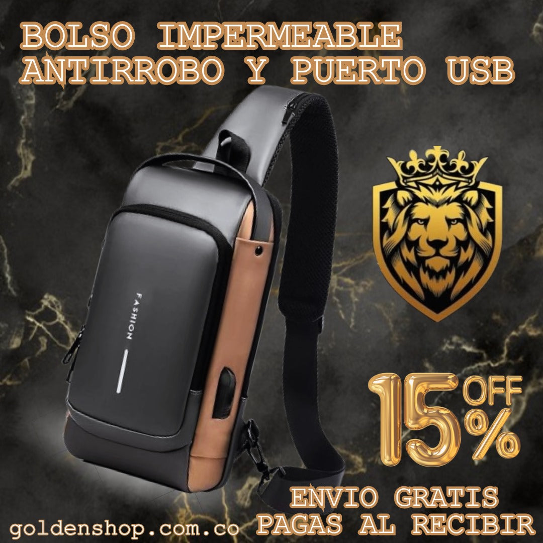 Bolso Impermeable Antirrobo